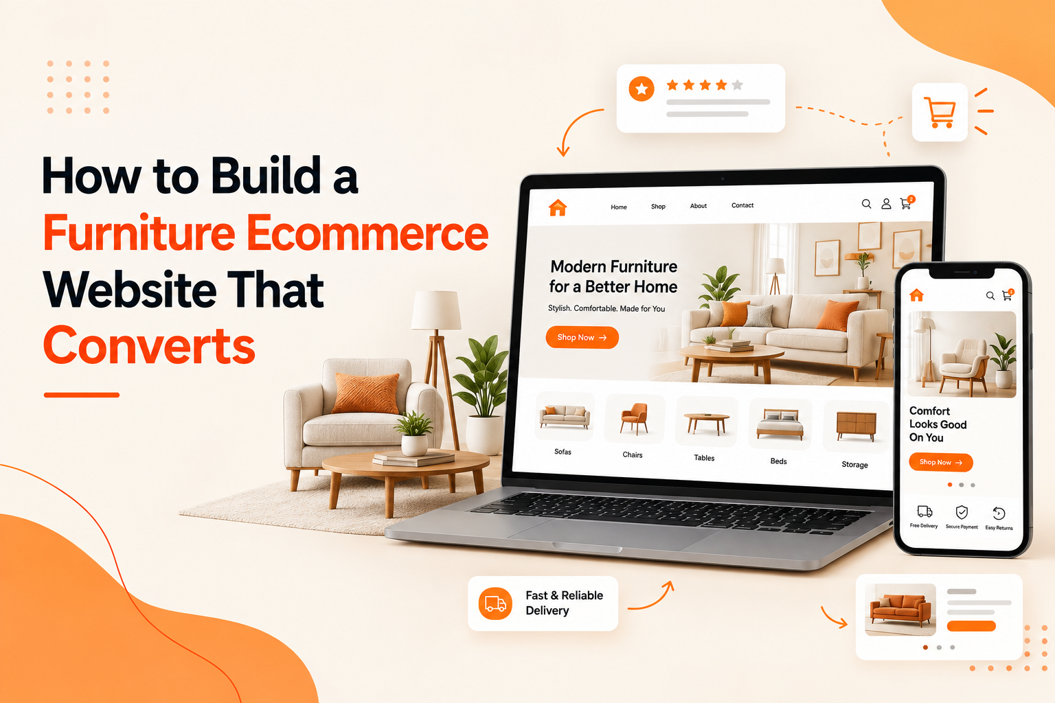 How to Build a Furniture Ecommerce Website That Converts